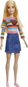 【本日ポイント2倍】バービー「It Takes Two」バービー ドール (Barbie It Takes Two Malibu” Roberts Doll Wearing Rainbow Shirt, Denim Skirt/MATTEL/HGT13/人形 ハート)