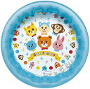 【店内全品ポイント2倍】 【即納】子供用 ビニールプール ベストフレンズ 80cm イガラシ PLU-082SV エアープール 丸い 円型 アウトドア レジャー...
