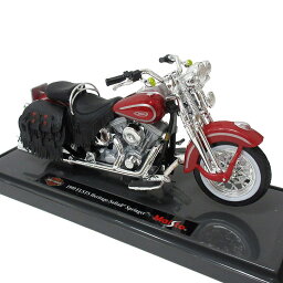 【本日ポイント2倍】Maisto 1/18 Harley Davidson 1999 FLSTS Heritage Softail Springer ハーレーダビッドソン 「1999 FLSTS ヘリテージ ソフテイル スプリンガー」(シリーズ42) (バイク 模型 完成品 マイスト スケールライセンス オートバイ ミニチュア)