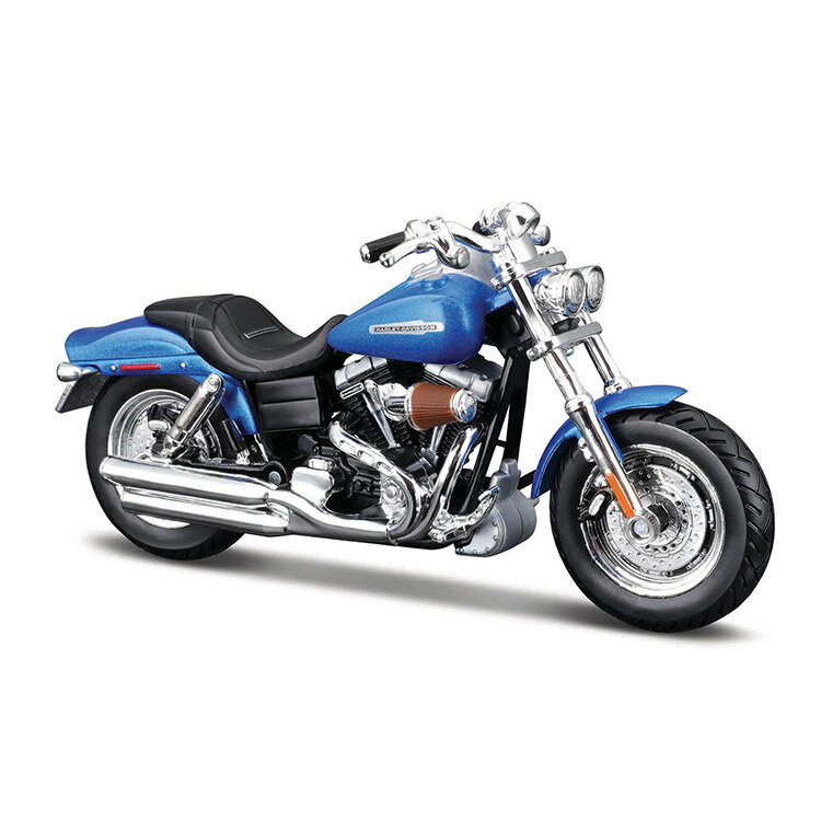 楽天王様のおもちゃ　楽天市場店【本日ポイント2倍】Maisto 1/18 Harley Davidson 2009 FXDFSE CVO Fat Bob ハーレーダビッドソン 「2009 FXDFSE CVO ファットボブ」（シリーズ42） （バイク 模型 完成品 マイスト スケールライセンス オートバイ ミニチュア）