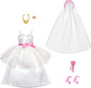 バービー ファッションアクセサリーパック ブライダル /服 ドレス アクセサリー 靴 ウェディング 花嫁 (Bridal Fashion Pack for Barbie Doll on Wedding Day/ MATTEL/HJT37)