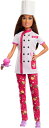 バービー パティシエドール (Barbie Doll & Accessories, Career Pastry Chef Doll with Hat, and Cake Slice /HKT67 /MATTEL社/バービー人形 おままごと ケーキ職人)