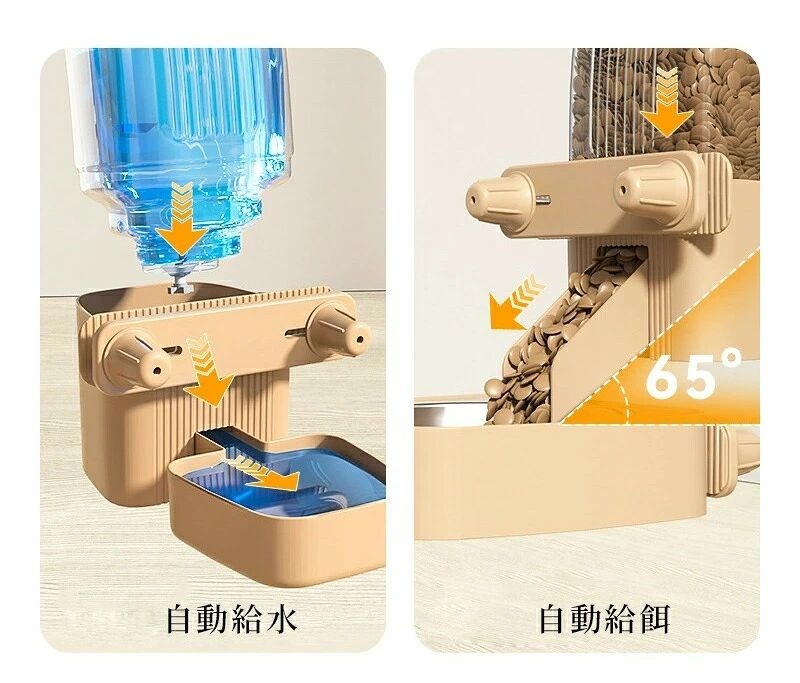 自動給水器 自動給餌器 犬用 猫用 ペット用品 ペットフィーダー 大容量 1.6L 1.5L ...