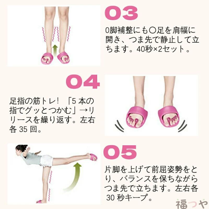 kingwaの5本指アーチスリッパ 男女兼用 軽量 バランスサンダル つま先タイプ｜アングル3