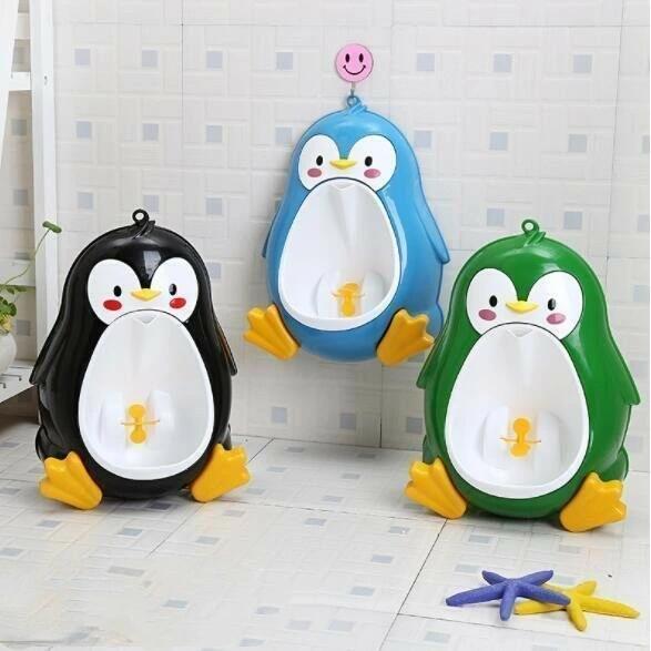 おまる トイレトレーニング 男の子 ペンギン 取り外し可能 小便器 壁掛け 軽量 持...