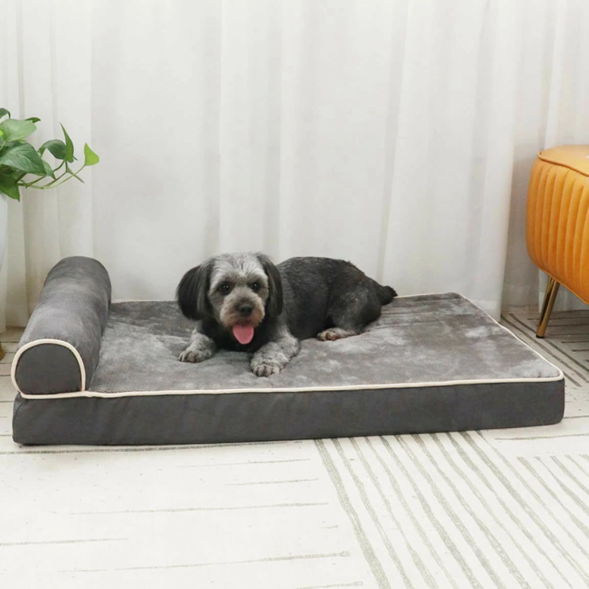 ぐっ マット 四季通用 寝台 猫 犬 ベッド 中 小型犬 シニア 寝たきり 老猫 カラー1 老犬 床ずれ 介護用 M マット クッション アイ
