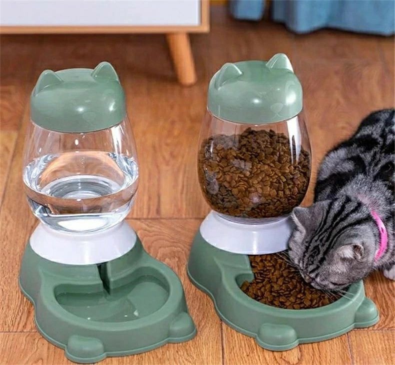 自動給水器 ペット 電気不要 給水器 2 2L 大容量 猫 犬 自動給餌器 ペットボトル ウォーターボトル ウォーターディスペンサー ペット用品 中小型犬用 お留守番対策 ペットグッズ おしゃれ かわいい