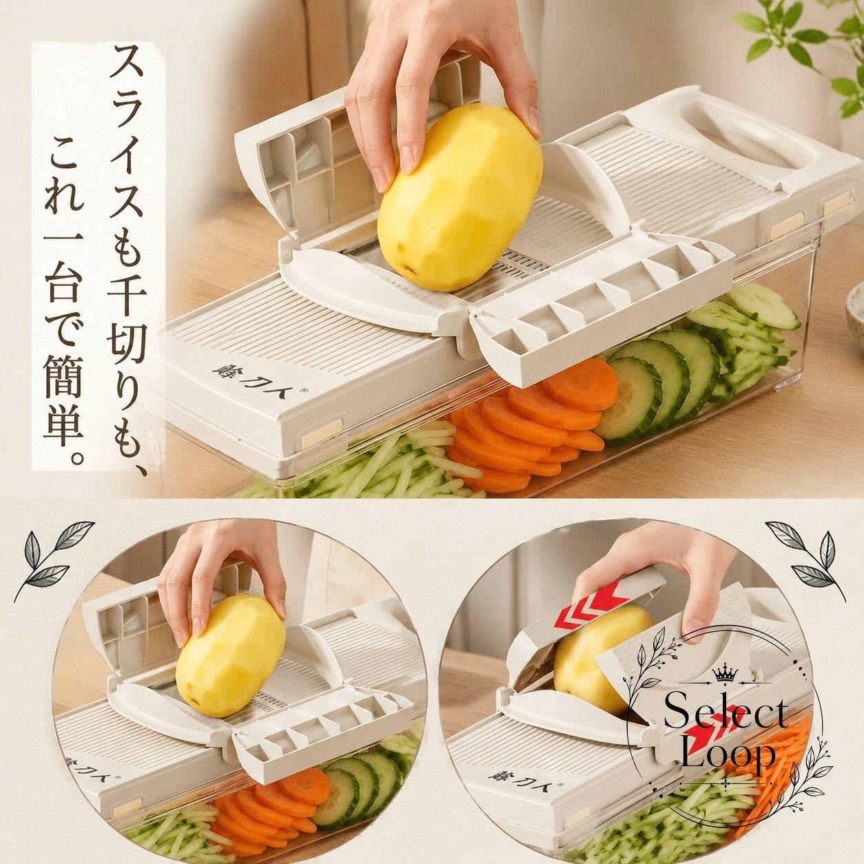 楽天市場】マンドリン スライサーの通販