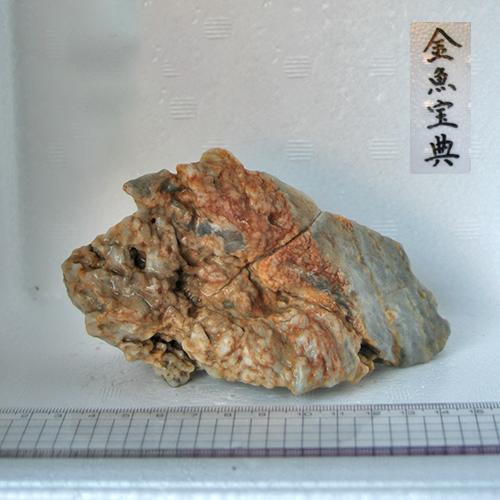 【金魚宝典】天然チベット産石（14cm＋−）☆天然石です！☆