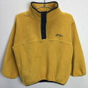L.L.Bean フリースジャケット 70's 80’s vintage アウトドア 無地 刺しゅうロゴ キッズ 古着(4)