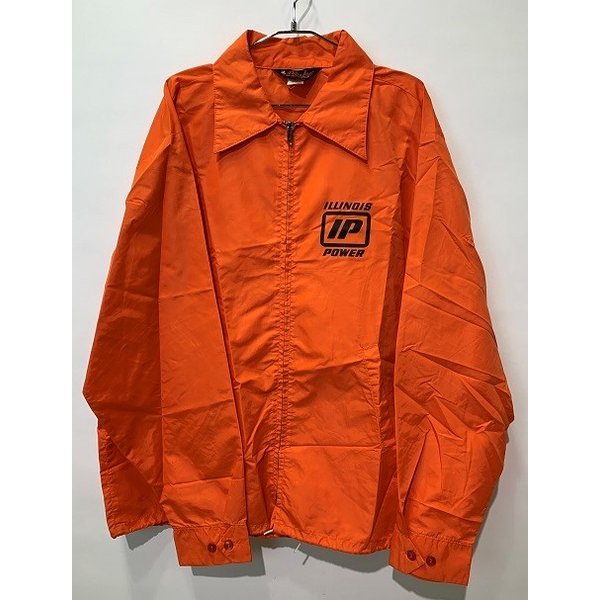 【中古】　Pla-Jac　マウンテンパーカー　70's-80’s vintage　ナイロンジャンパー　ライトアウター　ワンポイント　USA製　古着