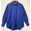 ポールスミス Paul Smith　プレーンシャツ　長袖シャツ　無地シャツ　シャツ　トップス　レギュラーカラー　コットン　胸ポケット　日本製　インポート　古着