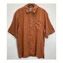 Columbia シャツ 半袖 アウトドア リネン 古着(4)