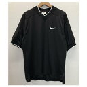【中古】 NIKE ゲームシャツ 90’s vintage スウッシュ Vネック 銀タグ スポーツ 古着