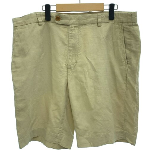 【中古】 Brooks Brothers ハーフパンツ 短パン ジップフライ 無地 オーバーサイズ 古着 【中古】 Brooks Brothers ハーフパンツ 短パン ジップフライ 無地 オーバーサイズ 古着