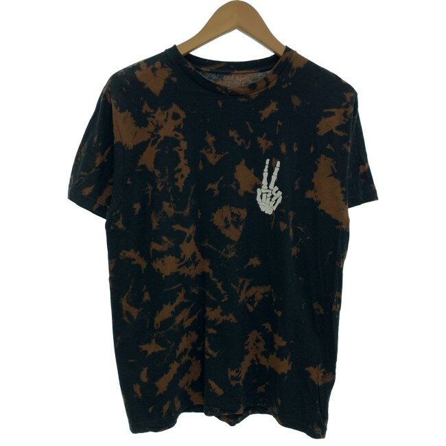 【中古】　Artist Union Clothing Co.　Tシャツ　半袖　トップス　クルーネック　タイダイ　プリント　..