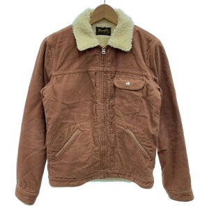 【中古】 Wrangler × NANO UNIVERSE ボアジャケット コーデュロイジャケット 細畝 無地 アメカジ 古着