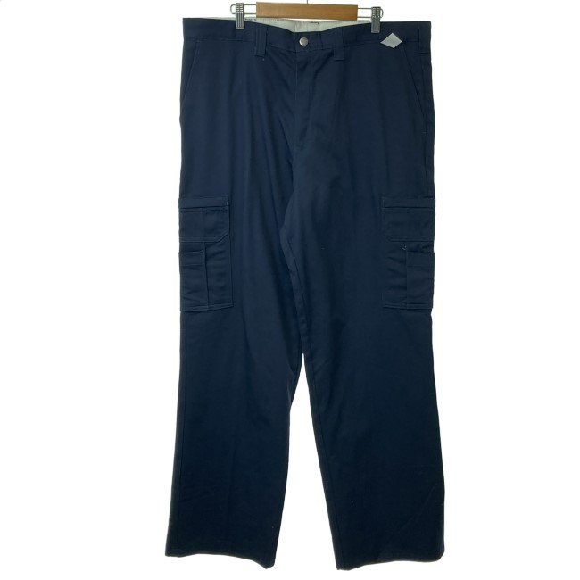 【中古】　Dickies　ワークパンツ　綿パン　ジップフライ　無地　オーバーサイズ　ストリート　古着(4)