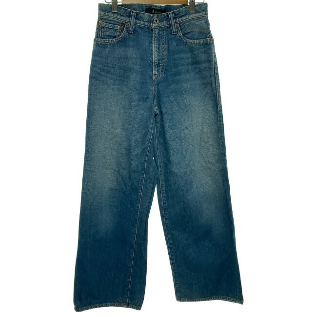 【中古】　JOHN BULL　デニムパンツ　Gパン　ジーンズ　ジップフライ　無地　日本製　アメカジ　古着