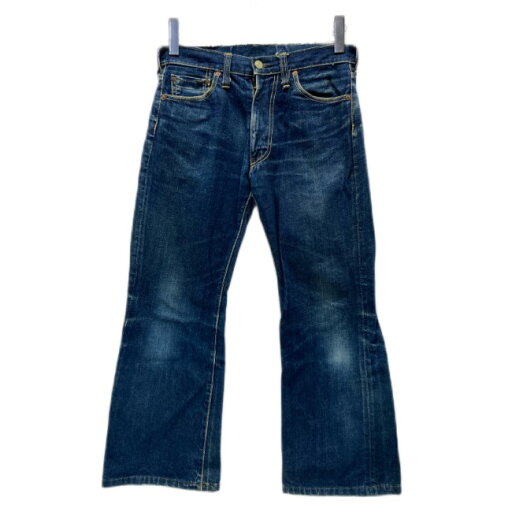 BIG STONE デニムパンツ Gパン 70's-80's vintage ベルボトム ジッパーフライ ワンポイント ブランドタグ 無地 コインポケット アメカジ 古着 BIG STONE デニムパンツ Gパン 70's-80's vintage ベルボトム ジッパーフライ ワンポイント ブランドタグ 無地 コインポケット アメカジ 古着