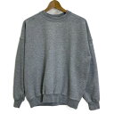 【中古】 Champion スウェット 長袖 トレーナー クルーネック 裏毛 ワンポイント ブランドロゴ 刺しゅう バックプリント 日本製 アメカジ 古着