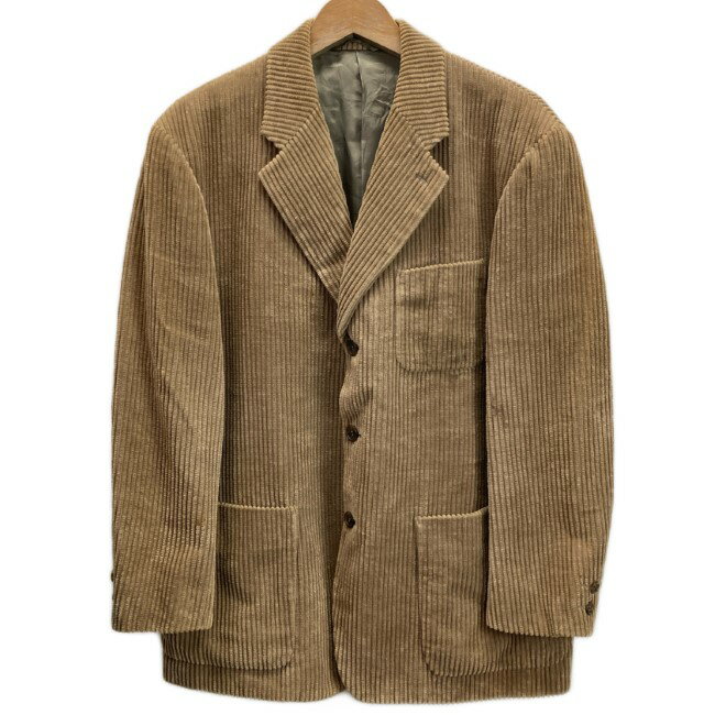 【中古】 im MIYAKE DESIGN STUDIO テーラードジャケット コーデュロイジャケット アウター シングルボタン 太畝 No.LJ63-FC019 日本製 ドメスティック 古着