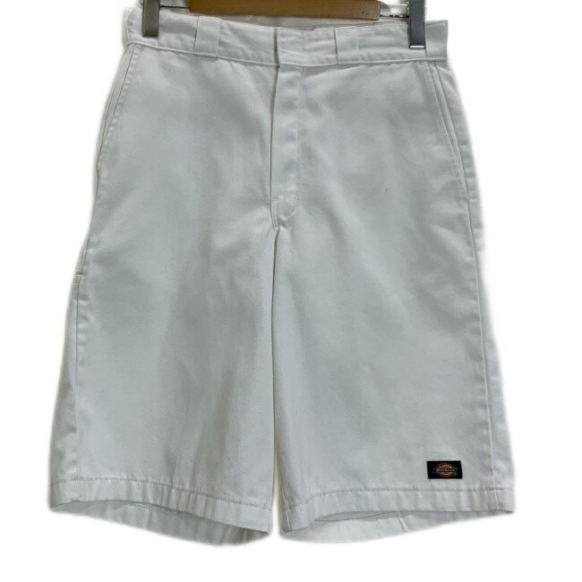 Dickies ハーフパンツ 短パン ショートパンツ ボトムス ワークパンツ ジップフライ 無地 ワンポイント ブランドロゴ ストリート 古着