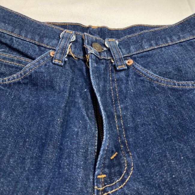 【中古】　Levi's　デニムパンツ　80s vintage　80年代　刻印8　20517-0217　Gパン　ジーンズ　ボトムス　ジップフライ　オレンジタブ　スモールe　USA製　アメカジ　古着
