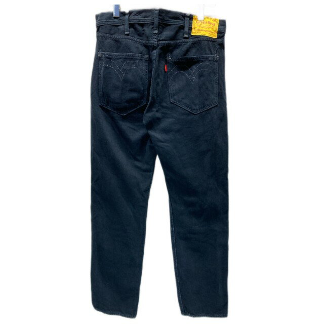 【中古】　Levi's Red　デニムパンツ　502　Gパン　ジーンズ　ボトムス　カラーデニム　無地　ジップフライ　赤タブ　ブランクタグ　アメカジ　古着