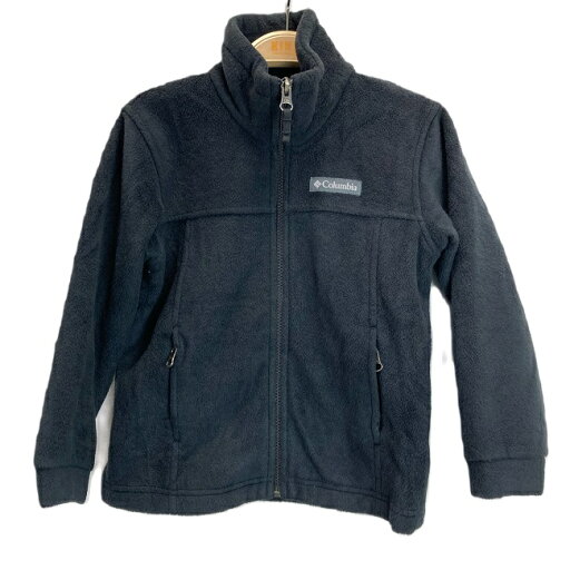 Columbia フリース ジャケット アウター ハイネック フルジップ 無地 アウトドア キッズ 古着 Columbia フリース ジャケット アウター ハイネック フルジップ 無地 アウトドア キッズ 古着