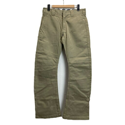 60%OFFクーポン対象【中古】 Dickies 綿パン ワークパンツ チノパン ボトムス 無地 ジップフライ ワンポイントロゴ ストリート 古着 60%OFFクーポン対象【中古】 Dickies 綿パン ワークパンツ チノパン ボトムス 無地 ジップフライ ワンポイントロゴ ストリート 古着