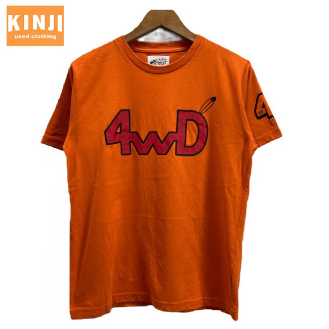 【中古】　ダッシュ！四駆郎　Tシャツ　半袖　カットソー　トップス　クルーネック　コットン　プリント　両面プリント　マンガ　アニメ　小学館　古着