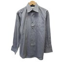 6/5はP5倍! 【中古】 Paul Smith プレーンシャツ 長袖 シャツ トップス 無地 レギュラーカラー 胸ポケット 日本製 古着(4)