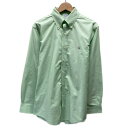 6/5はP5倍! 【中古】 Brooks Brothers プレーンシャツ 長袖 シャツ トップス 無地 ボタンダウン ワンポイント ブランドロゴ 刺しゅう 古着(4)