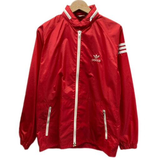 adidas ナイロンジャンパー 80's vintage アウター ハイネック フルジップ フード収納可能 ワンポイント ブランドロゴ トレフォイル 刺しゅう デサント製 ADS-200 日本製 スポーツ 古着 adidas ナイロンジャンパー 80's vintage アウター ハイネック フルジップ フード収納可能 ワンポイント ブランドロゴ トレフォイル 刺しゅう デサント製 ADS-200 日本製 スポーツ 古着
