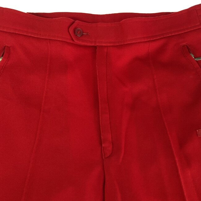 【中古】　adidas　トラックパンツ　80s vintage　80年代　ジャージパンツ　ボトムス　ウエストゴム　ジップフライ　無地　ワンポイント　ブランドロゴ　デサント製　ATS-45P　日本製　スポーツ　古着