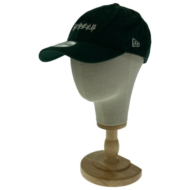 【中古】 NEW ERA ローキャップ キャップ 帽子 6パネル 9THITY グラップラー刃牙 (C)板垣恵介(秋田書店)1992 神心曾館本部 アニメ マンガ グッズ 古着