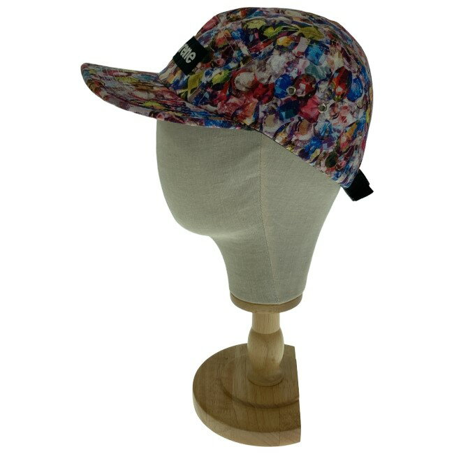 【中古】　Supreme　ワークキャップ　帽子　総柄　ワンポイント　USA製　ストリート　グッズ　古着