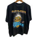 TONI＆GUY IRON MAIDEN バンT Tシャツ 90’s vintage 半袖 カットソー トップス クルーネック コットン プリント (C)1995 シングルステッチ 古着