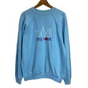 【中古】 Hanes スウェット トレーナー ラグラン 裏起毛 USA製 古着