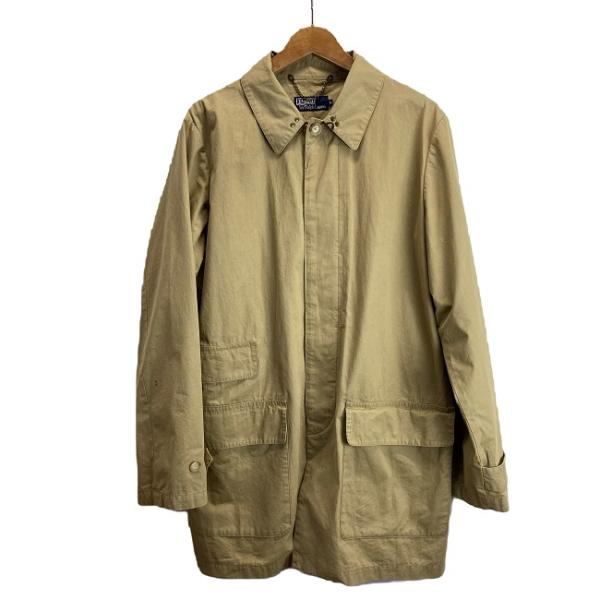 【中古】 POLO RALPH LAUREN コート コットン 無地 古着