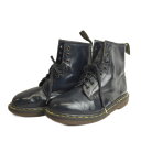 (MORE SALEクーポン対象)【中古】 Dr.Martens レザー ブーツ 8ホール イングランド製 古着