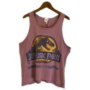 UNIVERSAL STUDIOS タンクトップ 90s vintage 90年代 OLD (c)1996 U.S.A&Amblin トップス プリント ジュラシックパーク 古着