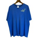【中古】 Hanes Tシャツ 90s vintage 90年代 OLD 半袖 トップス クルーネック キャラクター ティンカーベル ピーターパン オーバーサイズ USA製 古着