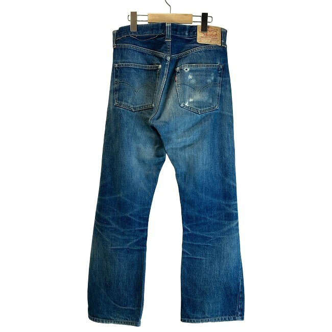 Levi's　デニムパンツ　00s vintage　00年代　OLD　501XX　00年製　刻印555　バレンシア工場　Gパン　ボタンフライ　無地　USA製　アメカジ　古着