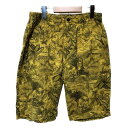 ETERNAL ハーフパンツ 短パン ショートパンツ ボトムス 南国柄 ヤシの木 総柄 バックポケット パッチポケット 日本製 古着