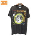 【中古】 Hanes Tシャツ 90s vintage 90年代 半袖 カットソー トップス クルーネック プリント total solar eclipse 皆既日食 1991年7月11日 アメリカ USA製 古着
