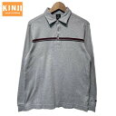 【中古】 NIKE GOLF ポロシャツ 長袖 シャツ トップス ハーフボタン 無地 コットン ワンポイント ブランドロゴ スウッシュ 刺しゅう 古着