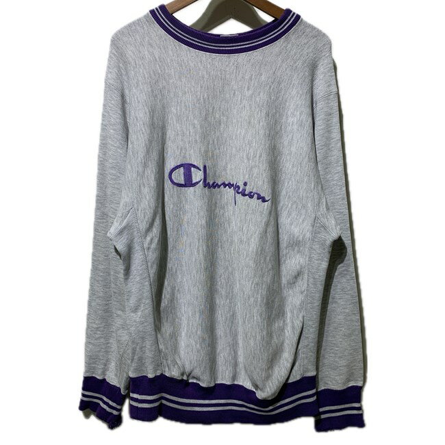 Champion REVERSE WEAVE@XEFbg@90's vintage@O@hイ^O@g[i[@N[lbN@Nс@XNvgS@USA@AJW@Ò