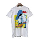 Disney DESIGNS Tシャツ 90's vintage 半袖 カットソー トップス クルーネック キャラT キャラクター ディズニー ドナルドダック プリント USA製 古着(4)
